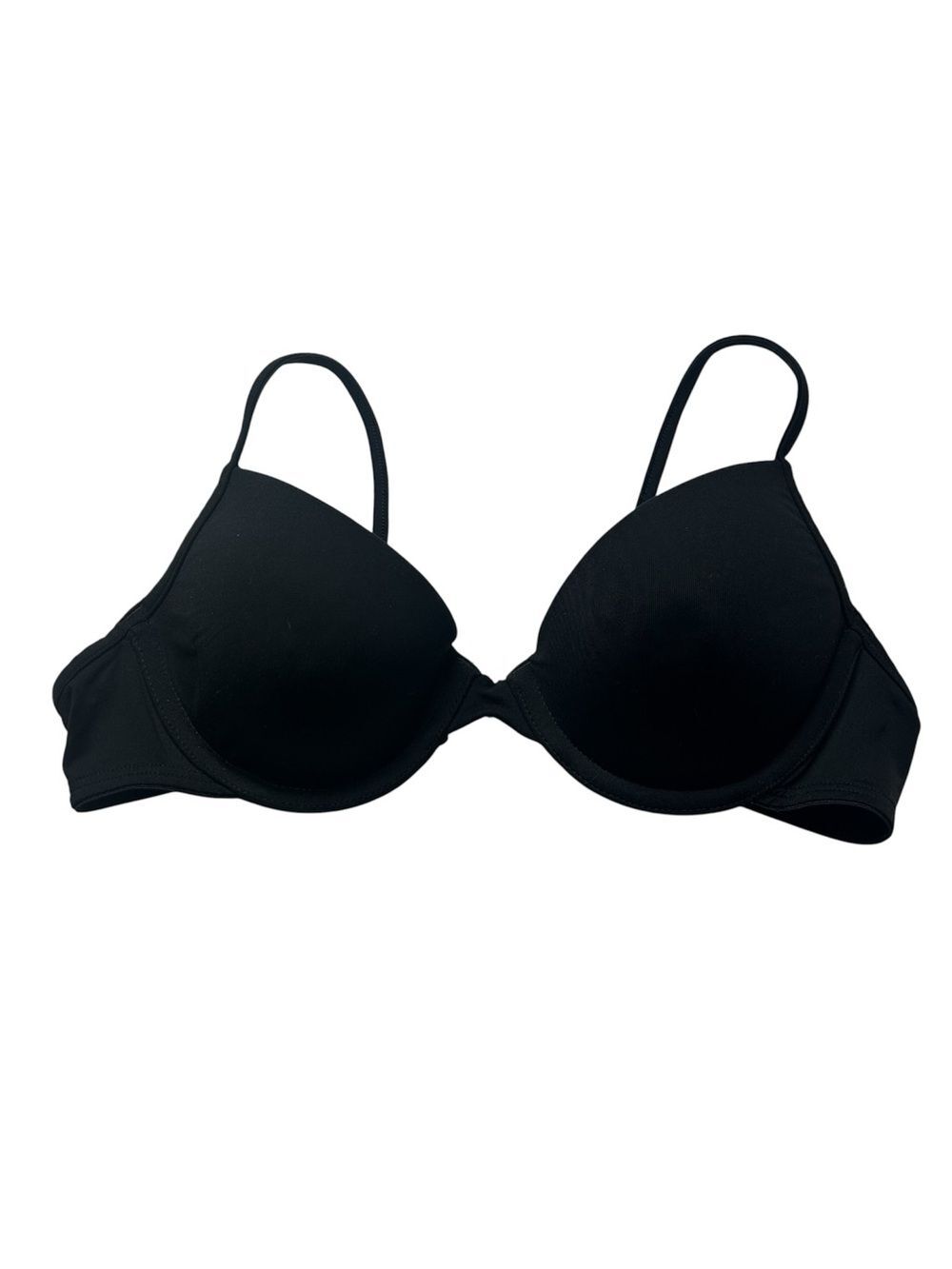 Pink Victoria’s Secret  Black T-Shirt Demi Bra 34A - Women's Intimates